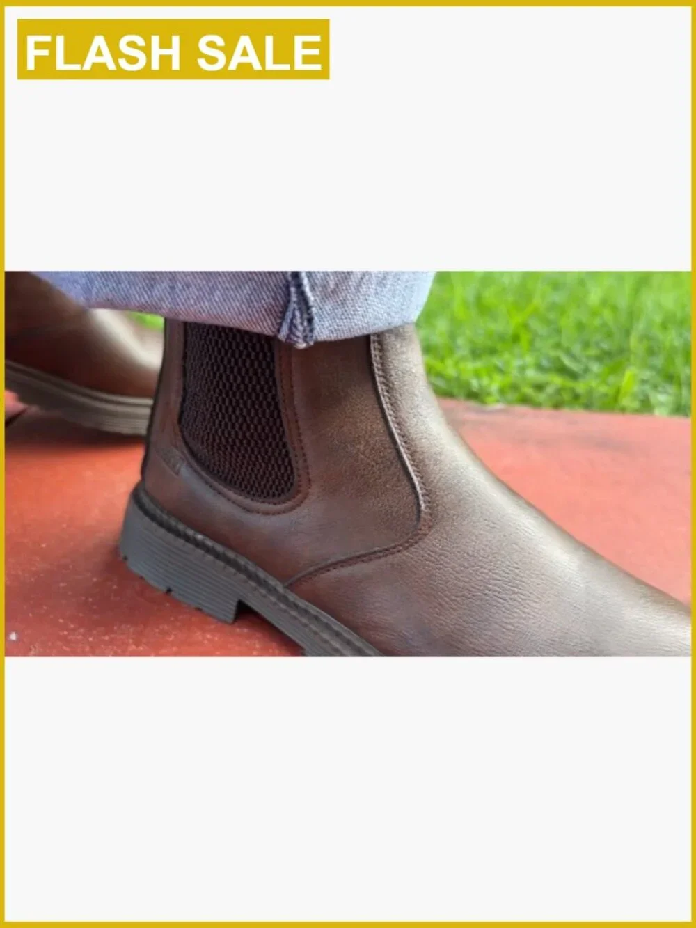 Steel Toe Chelsea Boots Men Work Construction Safety Waterproof Lightweight